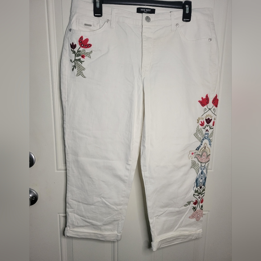 Nine west crop jeans